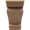 Ekena Millwork 4"W x 12"D x 8"H Classic Mayflower Rough Cedar Woodgrain TimberThane Corbel, Primed Tan CORUR04X12X08MAYRCPR - alternate 6